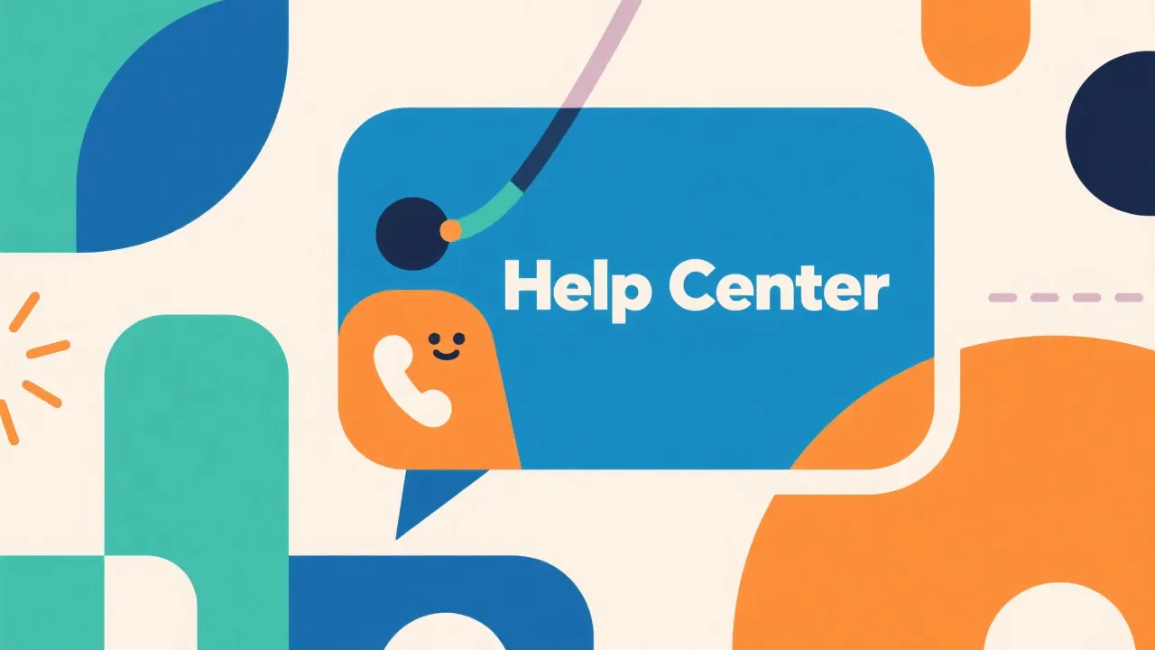 帮助与支持示意图